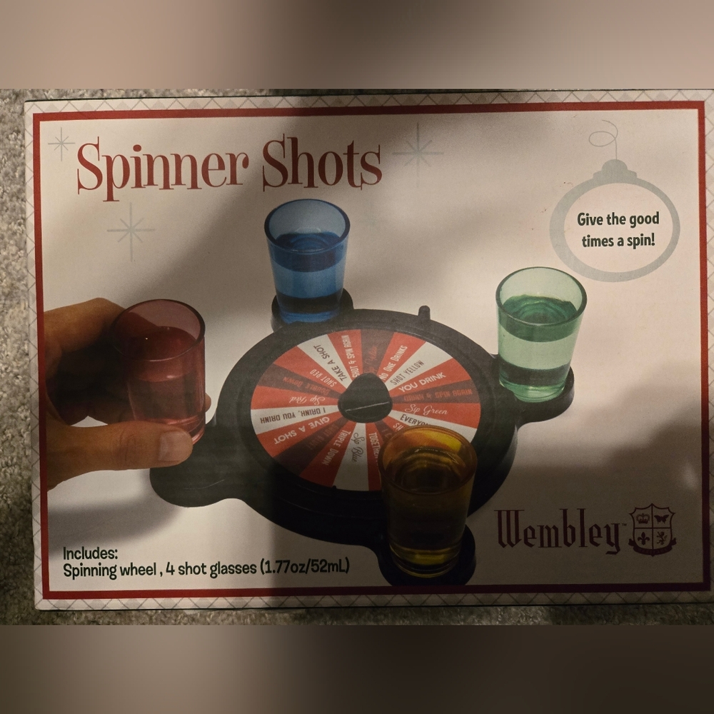 NEW Spinner Shots Game